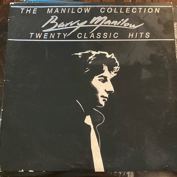 THE MANILOW COLLECTION BARRY MANILOW TWENTY CLASSIC HITS vinyl record album - Picture 1 of 3